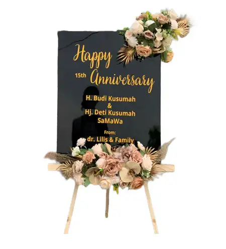 Papan Bunga Akrilik Mangunranan